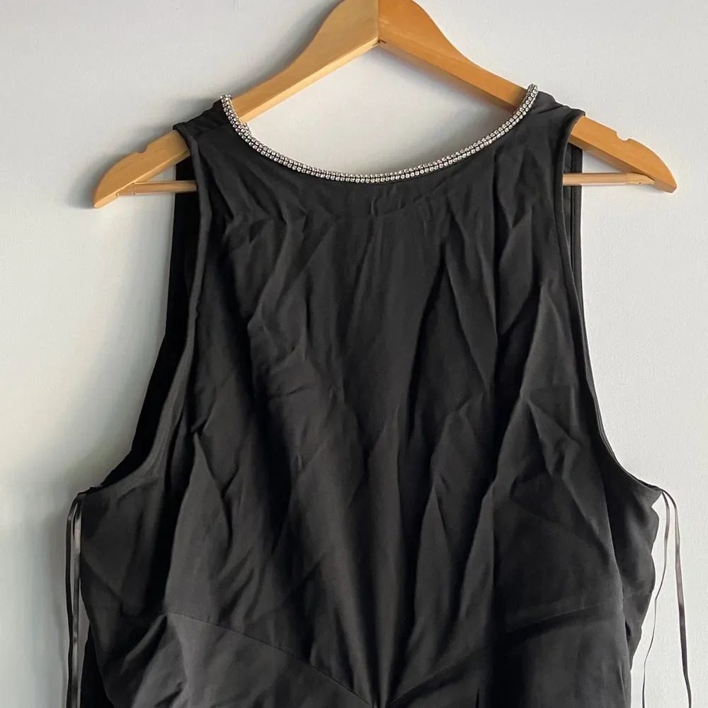 J. Crew Black Maxi Dress